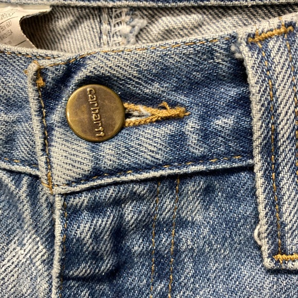 CARHARTT hand painted/reworked jeans - Picture 2 of 6